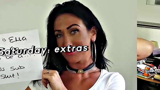 Skinky Ella Bella got her holes drilled