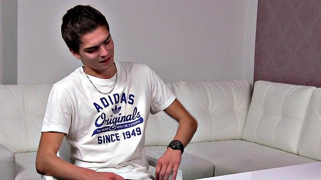 Guy Provides Female Agent With hisS ticky Cum