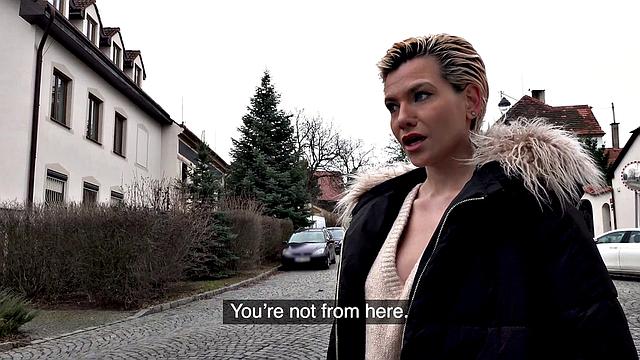 Russian MILF with perfect body gets fucked and cash for her services