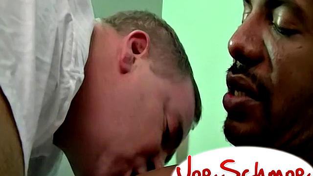 Demetrius Takes a Deep Ride on a Big Black Cock