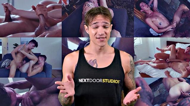 College Tutor Makes Twinks Asshole Sing - Trevor Harris, Drake Von - NextDoorTwink