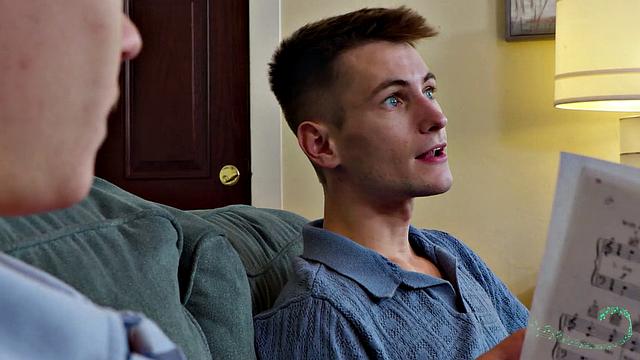 College Tutor Makes Twinks Asshole Sing - Trevor Harris, Drake Von - NextDoorTwink