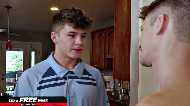College Tutor Makes Twinks Asshole Sing - Trevor Harris, Drake Von - NextDoorTwink