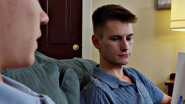 College Tutor Makes Twinks Asshole Sing - Trevor Harris, Drake Von - NextDoorTwink