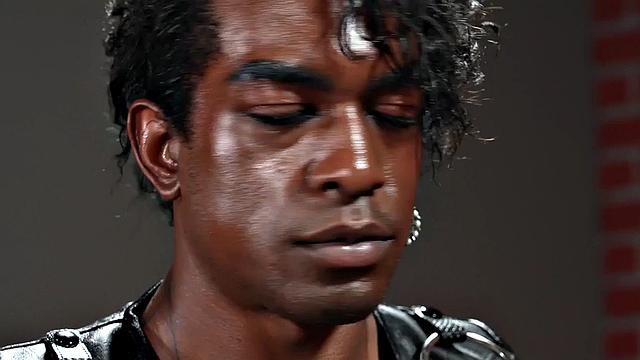 Mesmerized cosplay stud barebacked by Black leather top