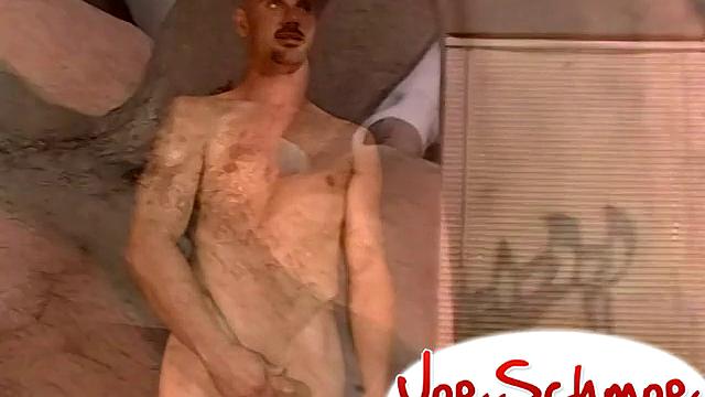 Chris gets his cock sucked by another man