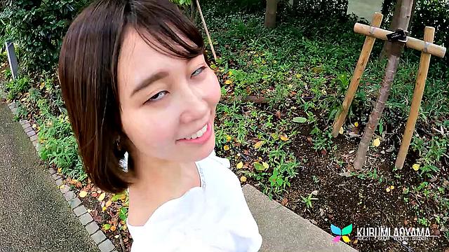 Kurumi Aoyama is our newest model to come to Tenshigao