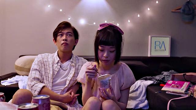 Yuli and her new friend go back and she sucks his dick 