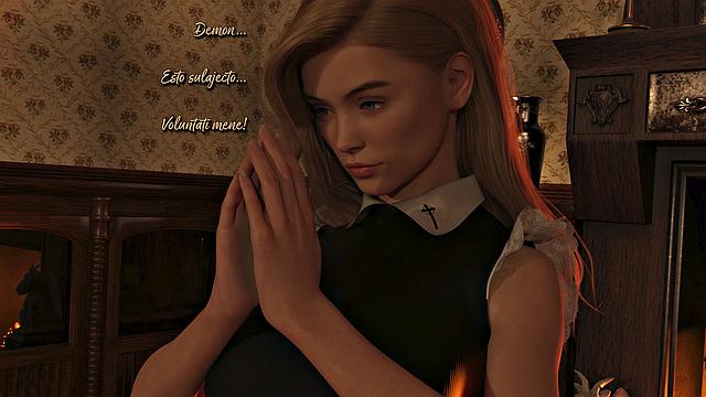 Futa3dX - BRUNETTE SUCCUBUS DEMON Sucks Futa Blonde's HUGE COCK