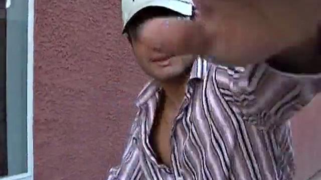 Pretty Lindsey Swallowing a Cock