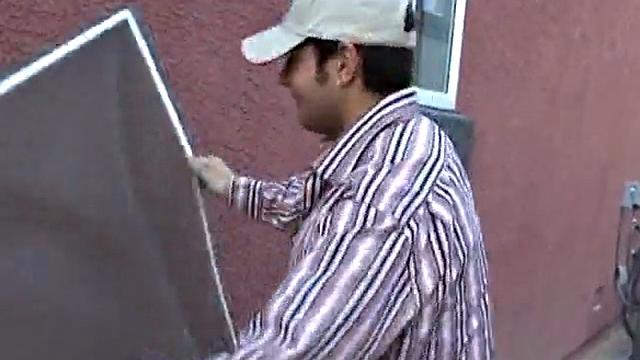 Pretty Lindsey Swallowing a Cock