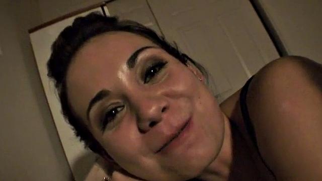 busty teen giving head