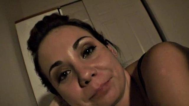 busty teen giving head