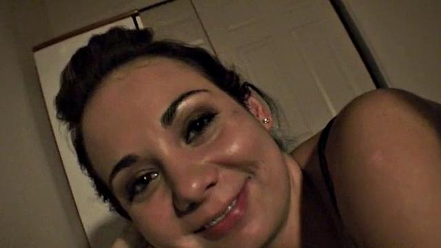 busty teen giving head