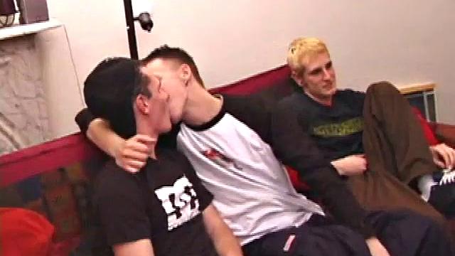 In this hot foursome, everyone gets a taste of the other's cock, before Roar fucks Torque while Matthew and Preston jack off. Eventually, Roar gets designated as the cum rag.