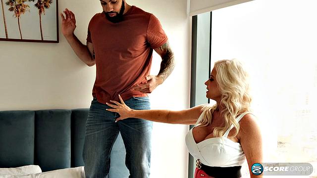 Busty Billie Jean Austin is into her son's friend