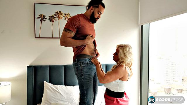 Busty Billie Jean Austin is into her son's friend