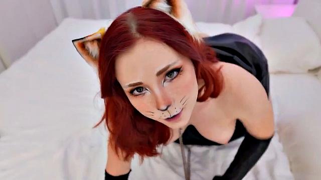 Sexy fox with big tits got fucked by her master