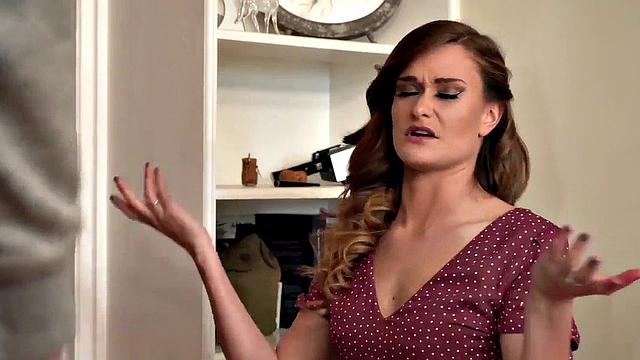 Voyeur lingerie seducing lad