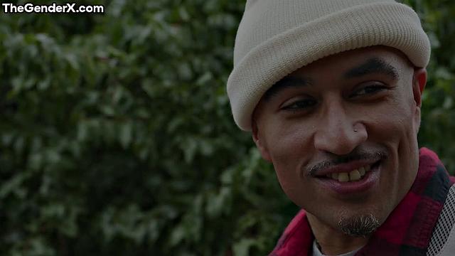 Big-titted sexy TS bouncing on BF