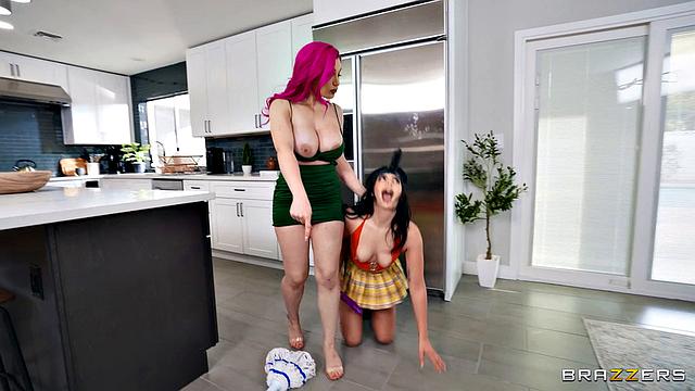 Teaching The Brat With Chinstrap