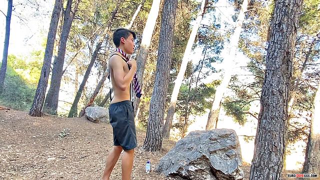 Dripping Twink Dick In The Woods - Danny Bianchi