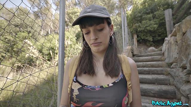 Spanish Babe Removes for Cock