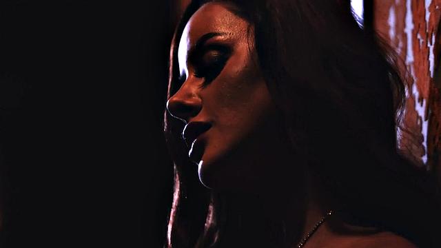 Curvy babe passionately fucked in doggystyle by her BF