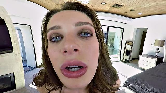 The beautiful Lana Rhoades is ready for your cock in ASS