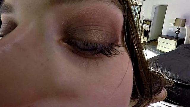 The beautiful Lana Rhoades is ready for your cock in ASS