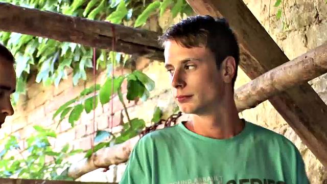 Marc Cooper with Roberto Flavio