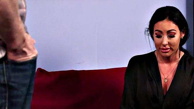 CFNM classy MILF teasing cock while dirty talking