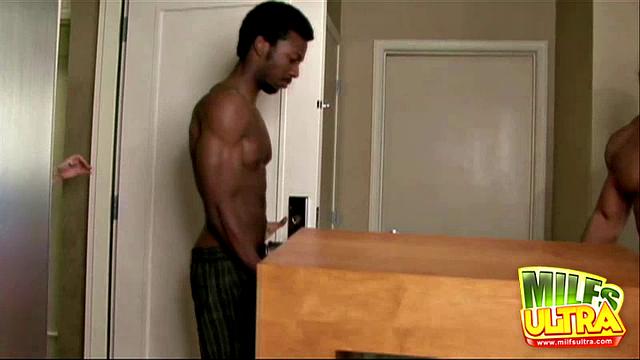 Sara Seduces Two Black Men