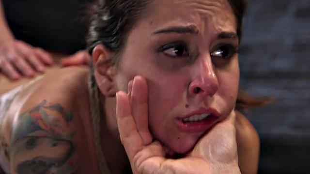 Obedient anal sub spanked and fucked in 3some by masters