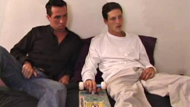 Allen and Seth take turns sucking cock