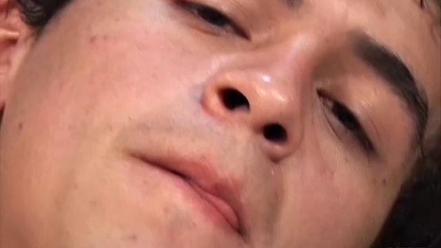 Skinny Latin Damian strips down to skimpy underwear and works up a boner. He slides undies off and focuses on his fuck me ass with finger love.