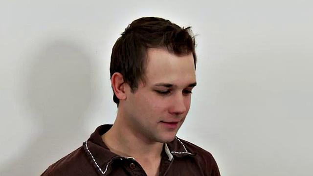 Pegging 21yo chicks fuck guy's ass in homemade 3some