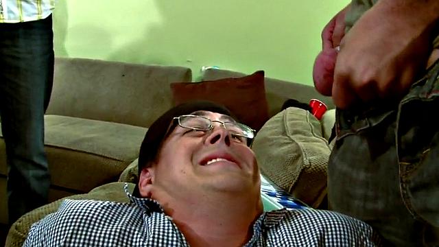 Str8 stud listens, gets fucked while watched