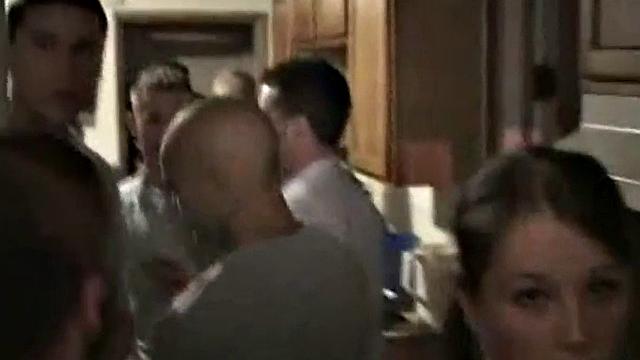 Flexible college girl straddles cock