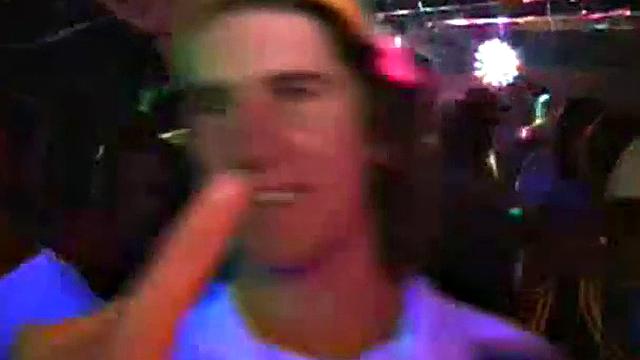 Flexible college girl straddles cock