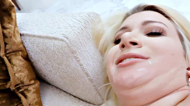 Slutty babe fucked by black dick in missionary