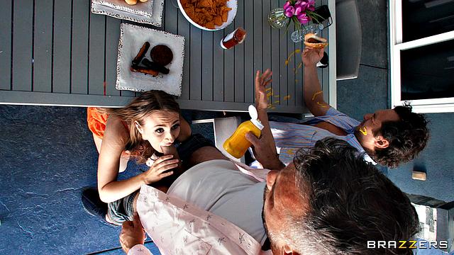 Rough Sex At The BBQ