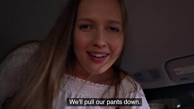 Amateur Driving Instructor Cocksucking