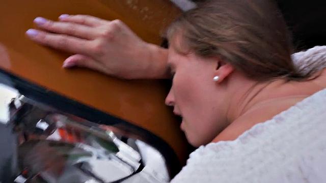 Amateur Driving Instructor Cocksucking