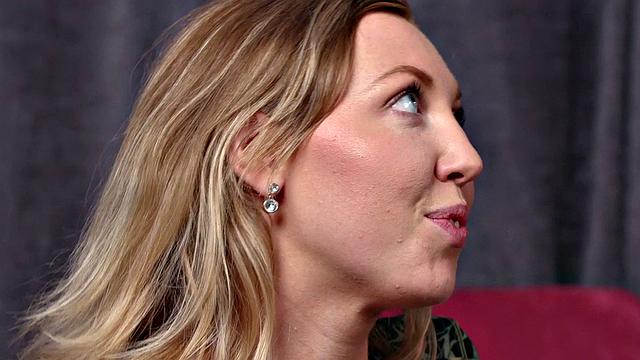 IR babe fucked in front of small cock voyeur by black dong