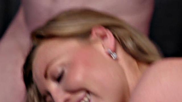 IR babe fucked in front of small cock voyeur by black dong