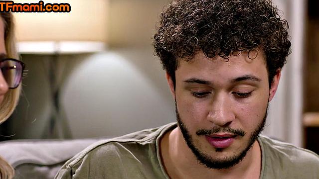 Big-titted stepmom banged by stepson in hot affair