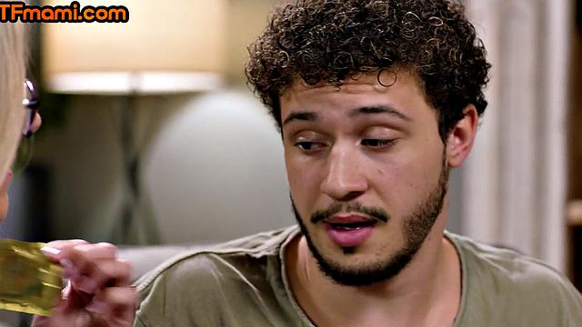 Big-titted stepmom banged by stepson in hot affair