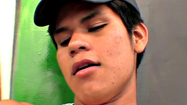 We find two Latin boys busy with their graffiti project when lust takes over. Soon big uncut cock is getting sucked as the smooth boys strip.