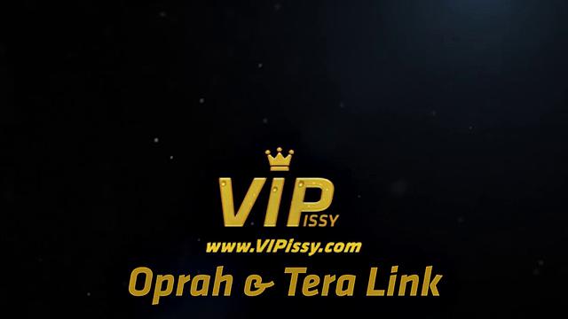 Submissive maid is pissed on by big tit boss - Pissing Lesbians